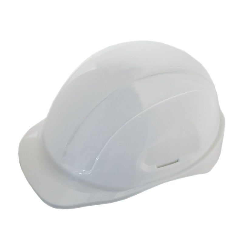 JORESTECH Safety Hard Hat White HDPE Cap Style Helmet with 4-Point Adjustable Ratchet Suspension for Work, Home, and General Headwear Protection ANSI Z89.1-14 Compliant HHAT-01 - Image 1